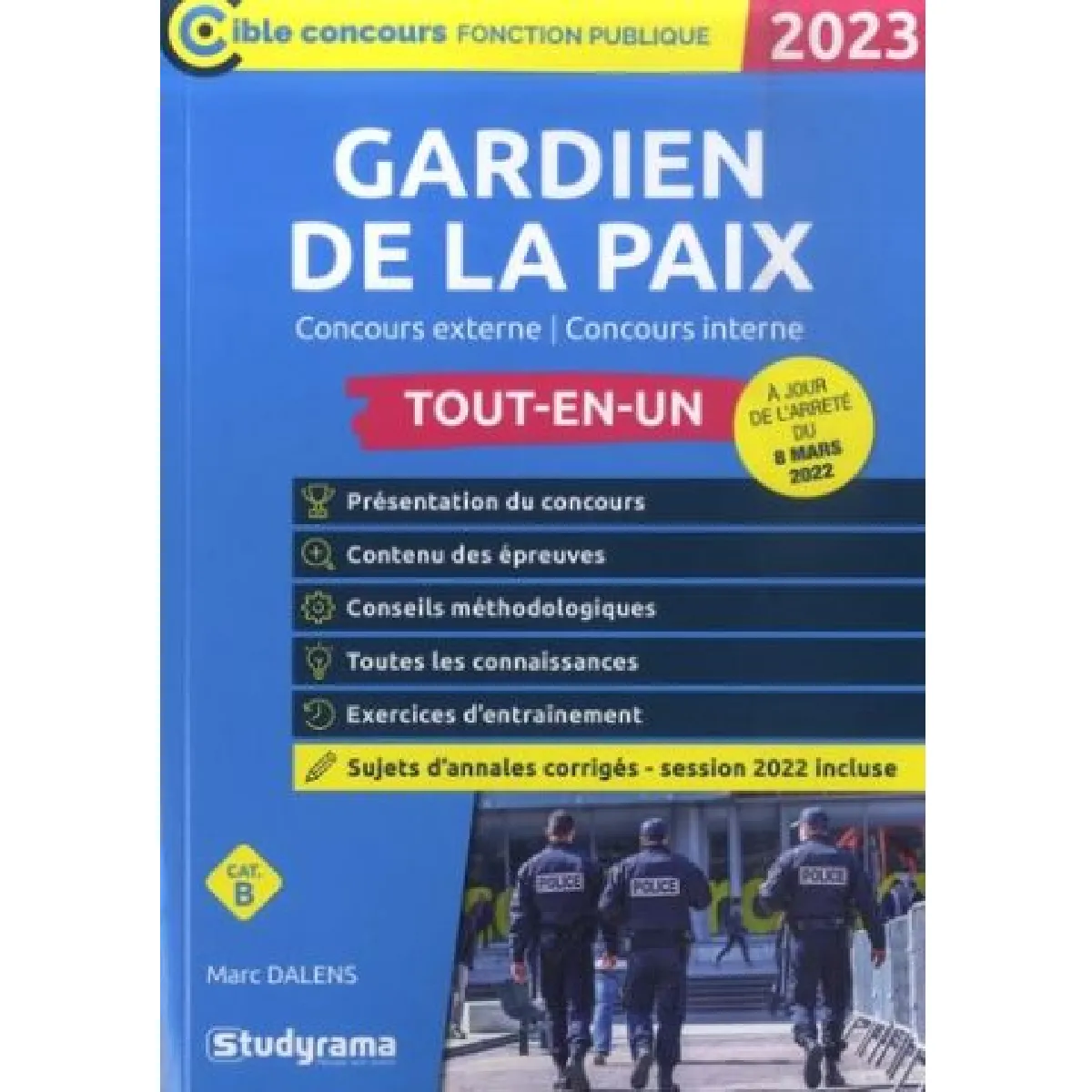 Acheter Gardien de la paix : concours externe, concours interne, cat. B : tout-en-un, 2023 État correct - 11,86 € Gardien de la paix : concours externe, concours interne, cat. B : tout-en-un, 2023 État correct N/A (Il ne s'agit pas d'une marque reconditionné disponible sur Rue du Commerce Seconde Vie