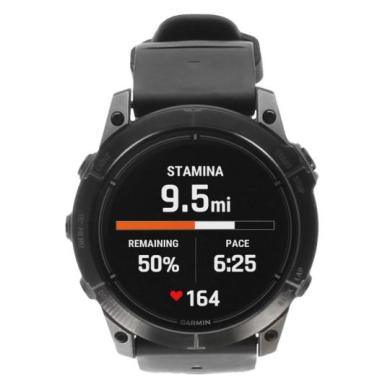 Garmin Epix Pro Gen 2 Standard 47mm noir/gris QuickFit-Bracelet en silicone (010-02803-01) - très bon état Reconditionné Garmin reconditionné disponible sur As Good As New