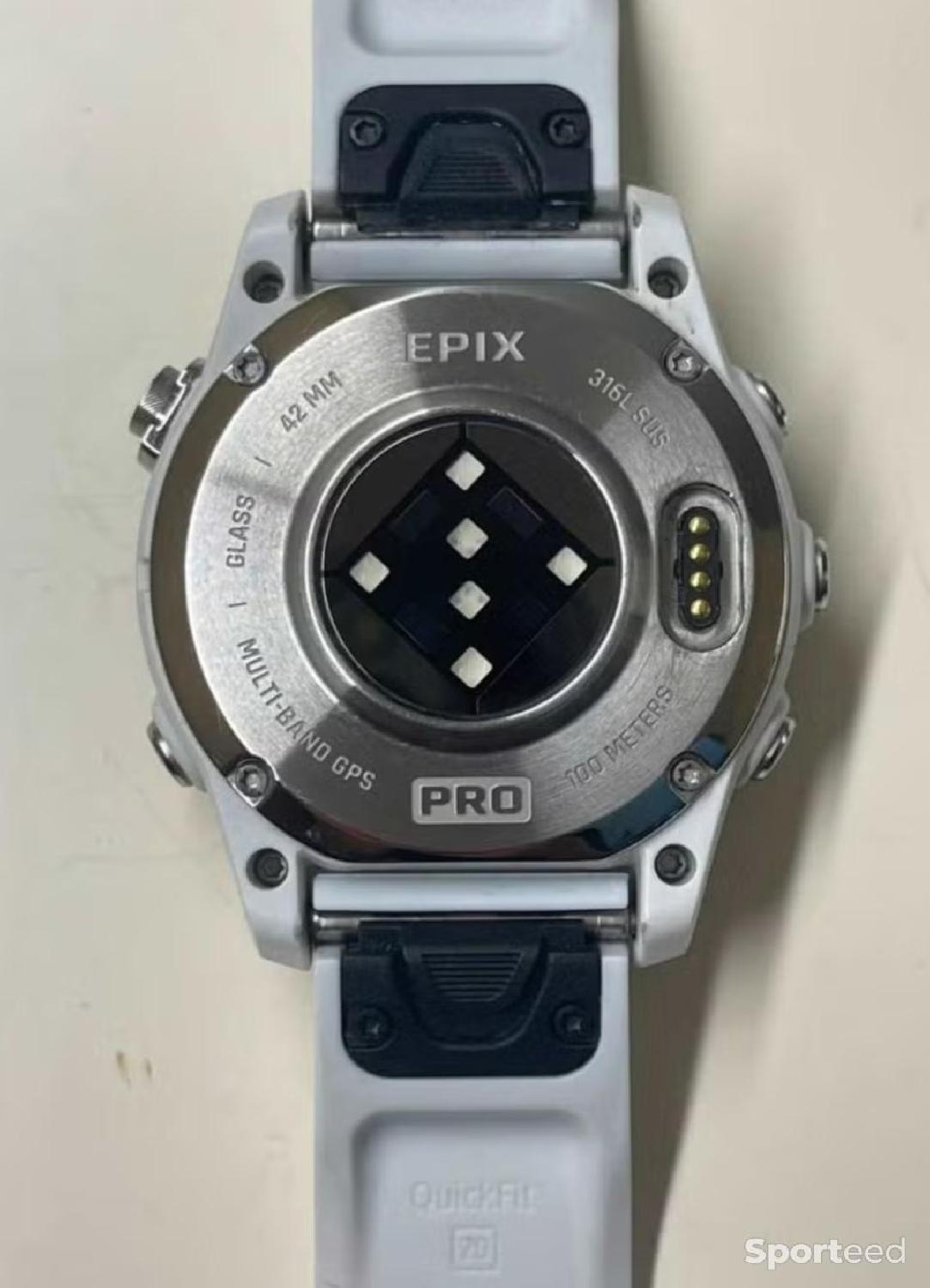 Garmin Epix Pro (Gen 2) Très bon état - 275,00 € Garmin Epix Pro (Gen 2) Très bon état Garmin reconditionné disponible sur Sporteed