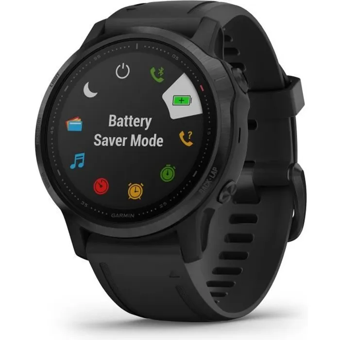 GARMIN Fenix 6S Pro - Montre GPS multisports haut de gamme - Noir avec bracelet noir Reconditionné - 331,55 € GARMIN Fenix 6S Pro - Montre GPS multisports haut de gamme - Noir avec bracelet noir Reconditionné Garmin reconditionné disponible sur Cdiscount Seconde Vie