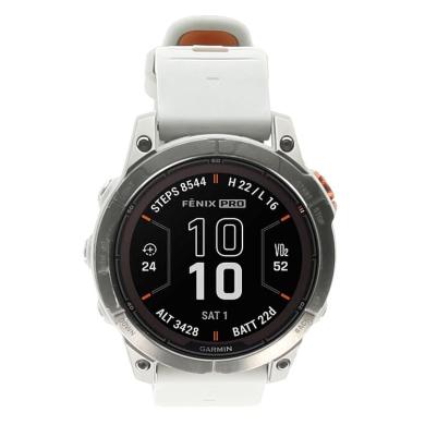 Garmin Fenix 7 Pro Sapphire Bracelet 47mm QuickFit gris brume/orange rouge (010-02777-21) - bon état Reconditionné - 379,00 € Garmin Fenix 7 Pro Sapphire Bracelet 47mm QuickFit gris brume/orange rouge (010-02777-21) - bon état Reconditionné Garmin reconditionné disponible sur As Good As New