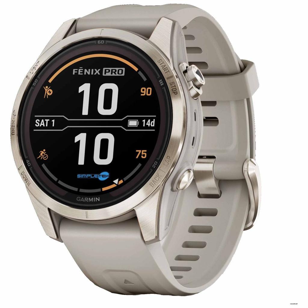 Garmin Fenix 7S Pro Sapphire Solar Bluetooth 42 mm - Or Reconditionné - 817,00 € Garmin Fenix 7S Pro Sapphire Solar Bluetooth 42 mm - Or Reconditionné Garmin reconditionné disponible sur Backmarket