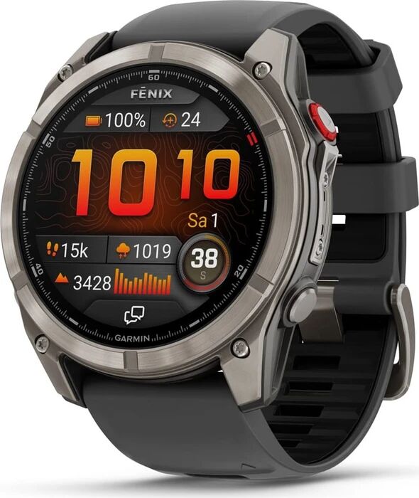 Garmin Fenix 8 Pro (2025) 51 mm titane noir Parfait état Garmin reconditionné disponible sur Refurbed | Dero