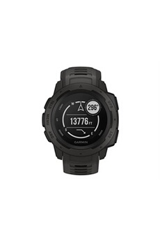 Garmin Instinct - Graphite - montre de sport avec bande - silicone - monochrome - Bluetooth, ANT+ - 52 g Bon état N/A reconditionné disponible sur Darty