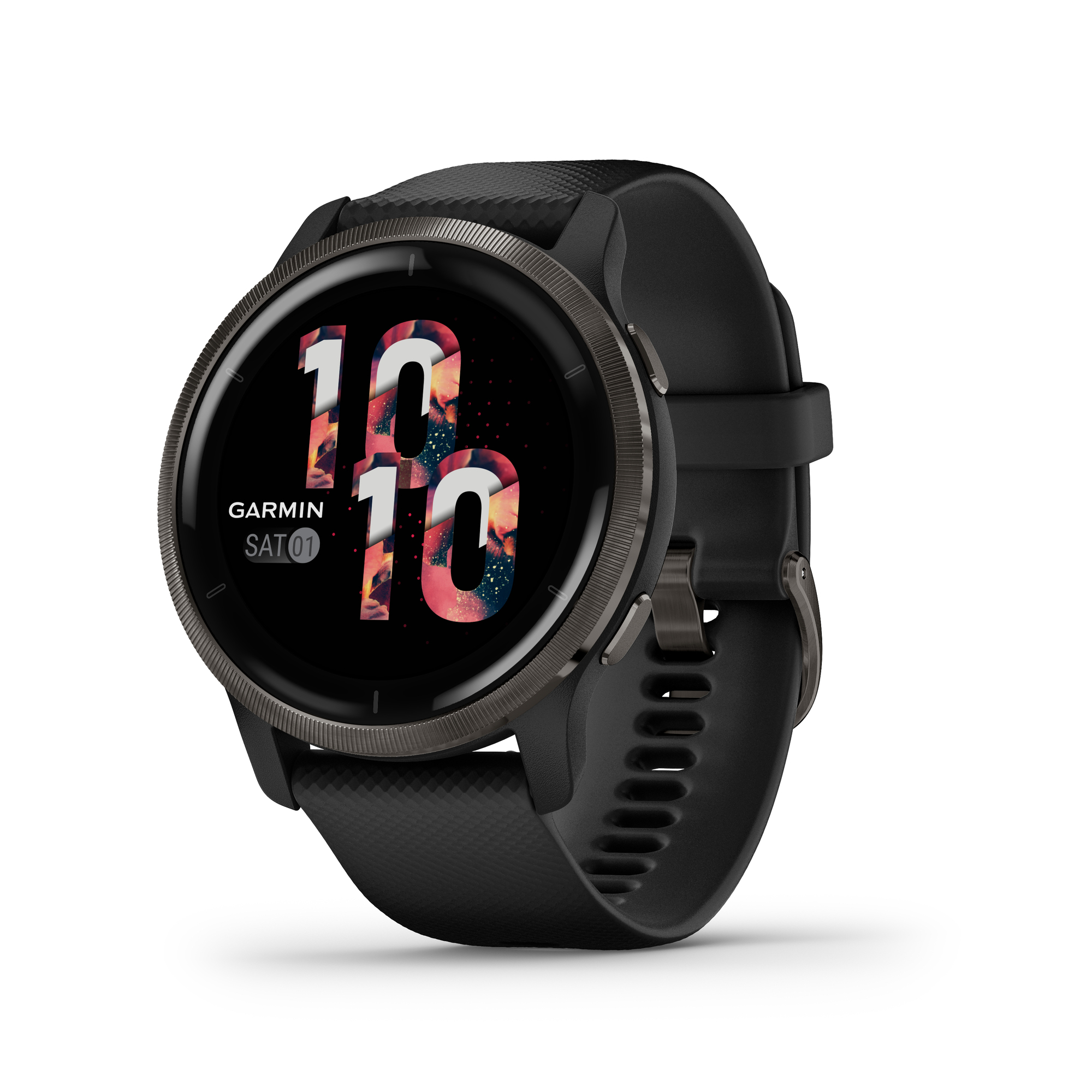 Garmin Venu 2 3,3 cm (1.3 ) AMOLED 45.4 mm Numérique 416 x 416 pixels Écran tactile Wifi GPS (satellite) - Bon état Bon état Garmin reconditionné disponible sur Pixmania