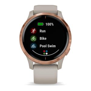 Garmin Venu Bluetooth 45 mm - Or Rose État correct Garmin reconditionné disponible sur Backmarket | Dero
