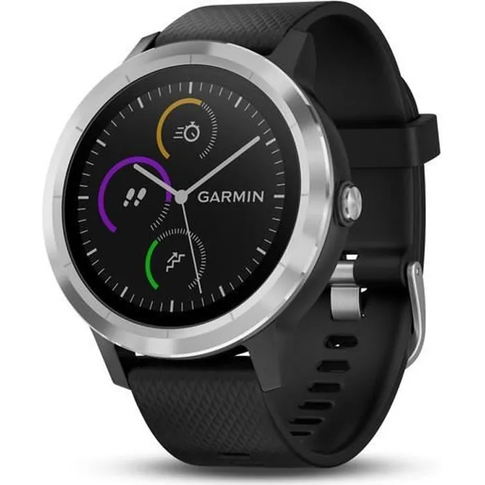 Acheter GARMIN Vivoactive 3 Silver Montre connectée GPS Cardio - Noir / Argent refurbished - 122,55 € GARMIN Vivoactive 3 Silver Montre connectée GPS Cardio - Noir / Argent refurbished reconditionné disponible sur Cdiscount Seconde Vie