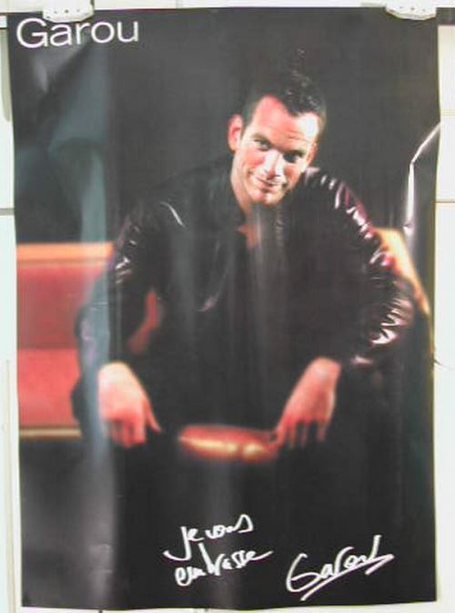 Garou - 50x70 cm - AFFICHE / POSTER État correct N/A reconditionné disponible sur Fnac