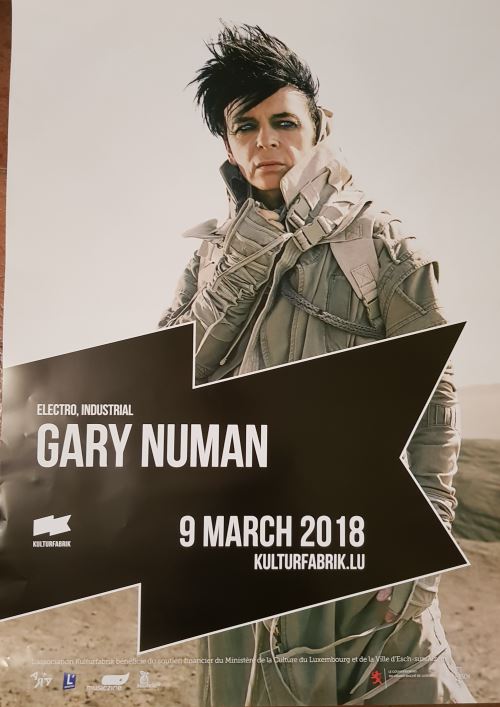 Gary NUMAN - Tour 2018 - AFFICHE État correct N/A reconditionné disponible sur Fnac