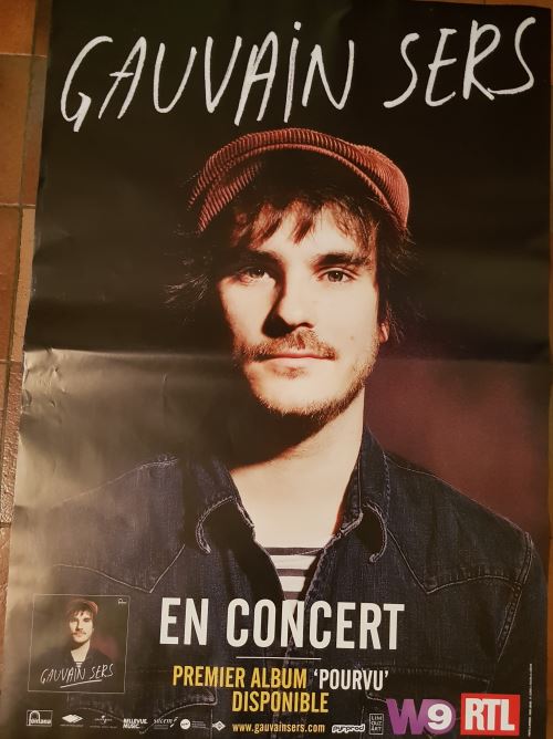 Gauvain Sers - Pourvu - AFFICHE État correct reconditionné disponible sur Fnac