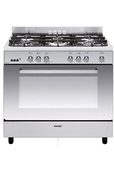 GE960CMIX2 - Cuisinière - pose libre - largeur : 90 cm - profondeur : 60 cm - hauteur : 91 cm - avec système auto-nettoyant - classe A - inox État correct N/A (je n'ai pas trouvé de marque connue reconditionné disponible sur Darty