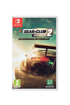 Gear.Club Unlimited 2 Edition Definitive Nintendo Switch Très bon état - 31,36 € Gear.Club Unlimited 2 Edition Definitive Nintendo Switch Très bon état Microids reconditionné disponible sur Darty