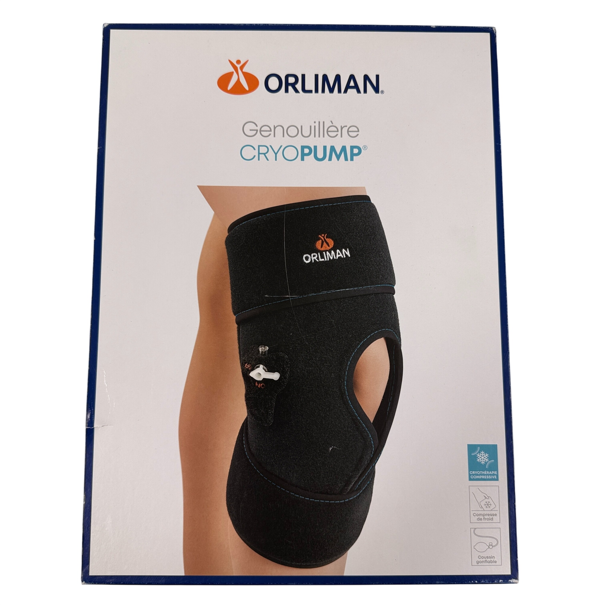 Genouillère Cryopump ORLIMAN Très bon état - 24,00 € Genouillère Cryopump ORLIMAN Très bon état reconditionné disponible sur Label Emmaüs