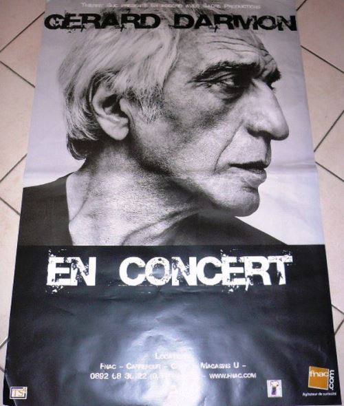 Gérard DARMON - 80x120 cm - AFFICHE / POSTER État correct N/A reconditionné disponible sur Fnac