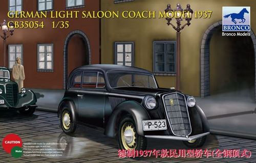 German Light Saloon Coach Mod.1937 - 1:35e - Bronco Models État correct N/A reconditionné disponible sur Fnac