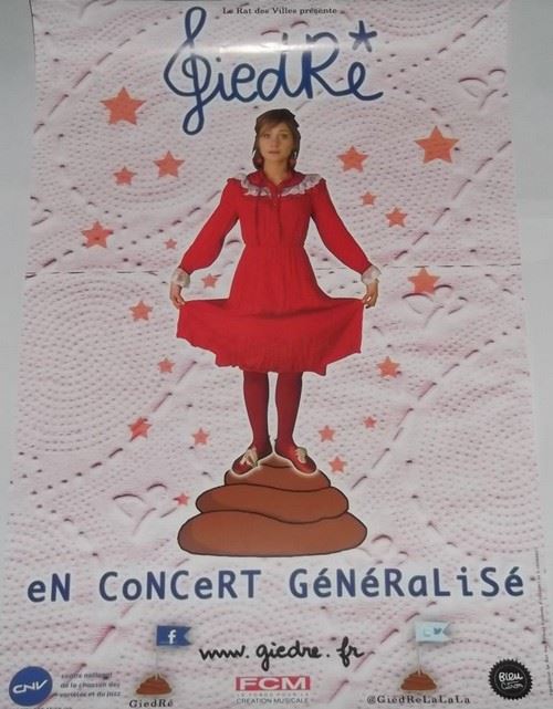 GiedRé - 40x60 cm - AFFICHE / POSTER État correct N/A reconditionné disponible sur Fnac