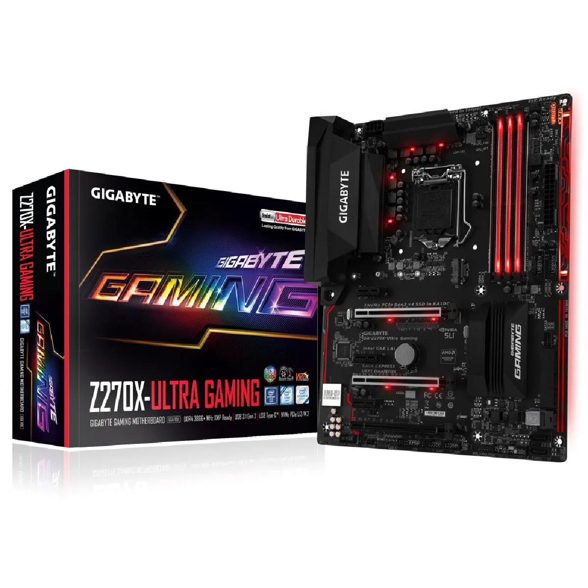 Gigabyte GA-Z270X-Ultra Gaming Reconditionné - 108,00 € Gigabyte GA-Z270X-Ultra Gaming Reconditionné Gigabyte reconditionné disponible sur Rue du Commerce Seconde Vie