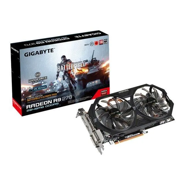 Gigabyte GV-R9270OC-2GD - AMD Radeon R9 270 - 2… Reconditionné - 65,00 € Gigabyte GV-R9270OC-2GD - AMD Radeon R9 270 - 2… Reconditionné Gigabyte reconditionné disponible sur Cdiscount Seconde Vie