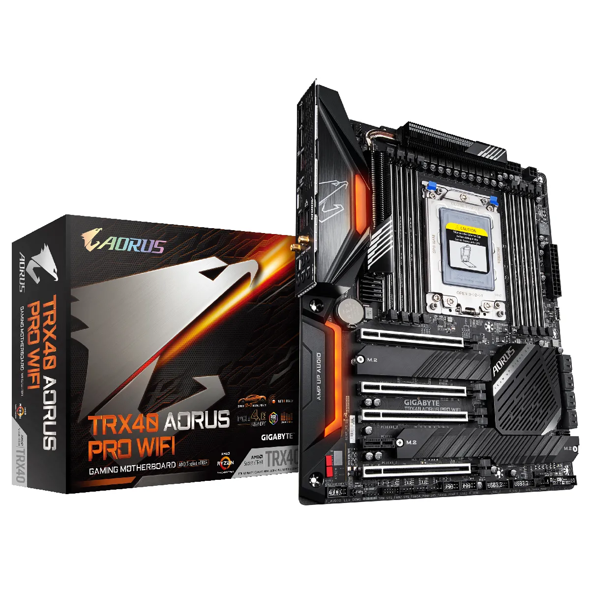 Gigabyte TRX40 AORUS PRO WIFI Reconditionné - 499,00 € Gigabyte TRX40 AORUS PRO WIFI Reconditionné Gigabyte reconditionné disponible sur Rue du Commerce Seconde Vie