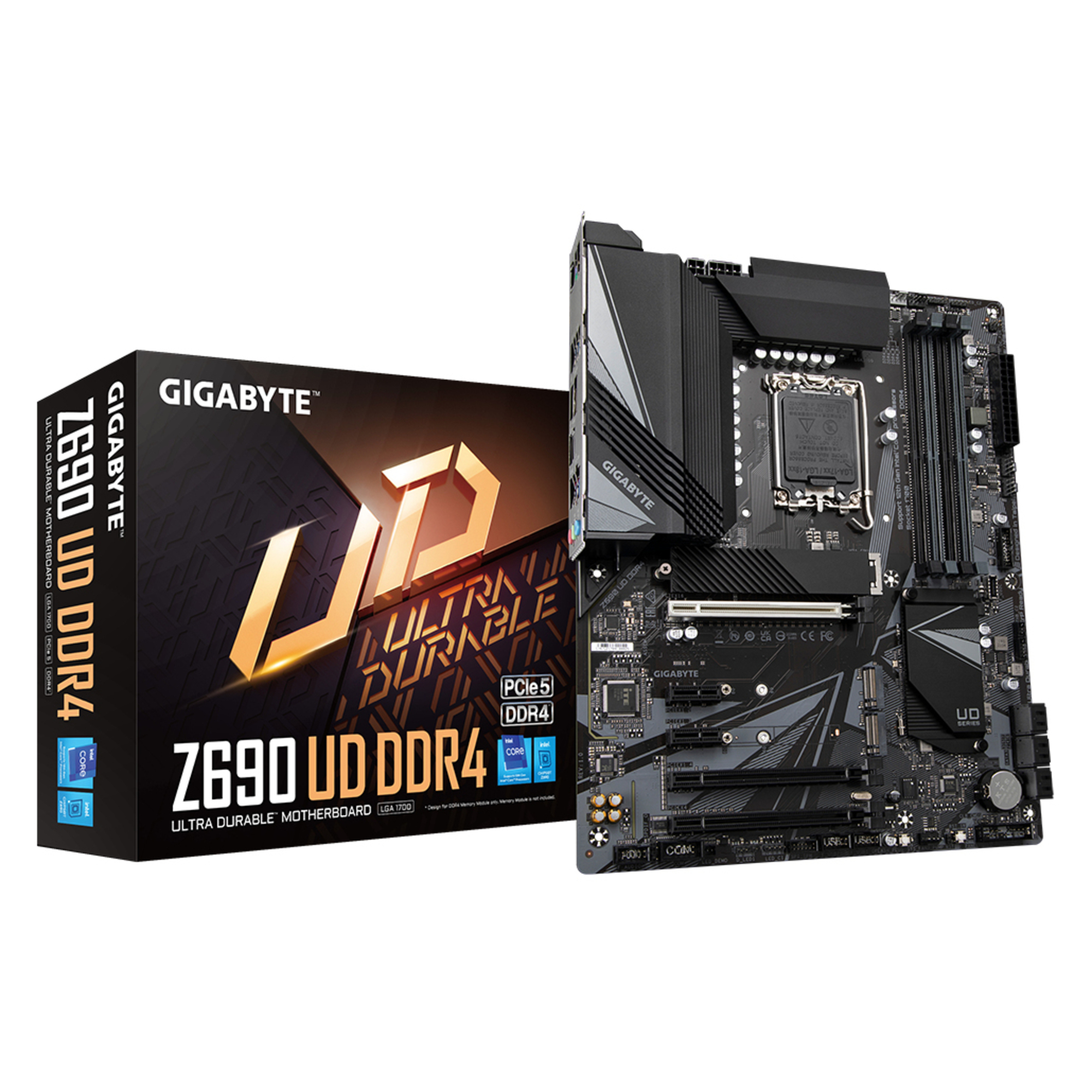 GIGABYTE Z690 UD DDR4 (rev. 1.0) Intel Z690 LGA 1700 ATX - Excellent état Parfait état Gigabyte reconditionné disponible sur Pixmania