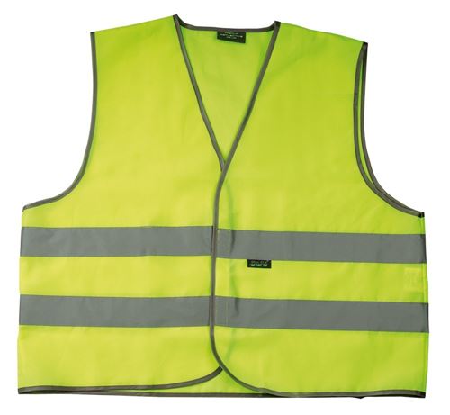 Gilet de sécurité réfléchissant Wowow pour adulte Taille M Jaune et Gris État correct reconditionné disponible sur Fnac