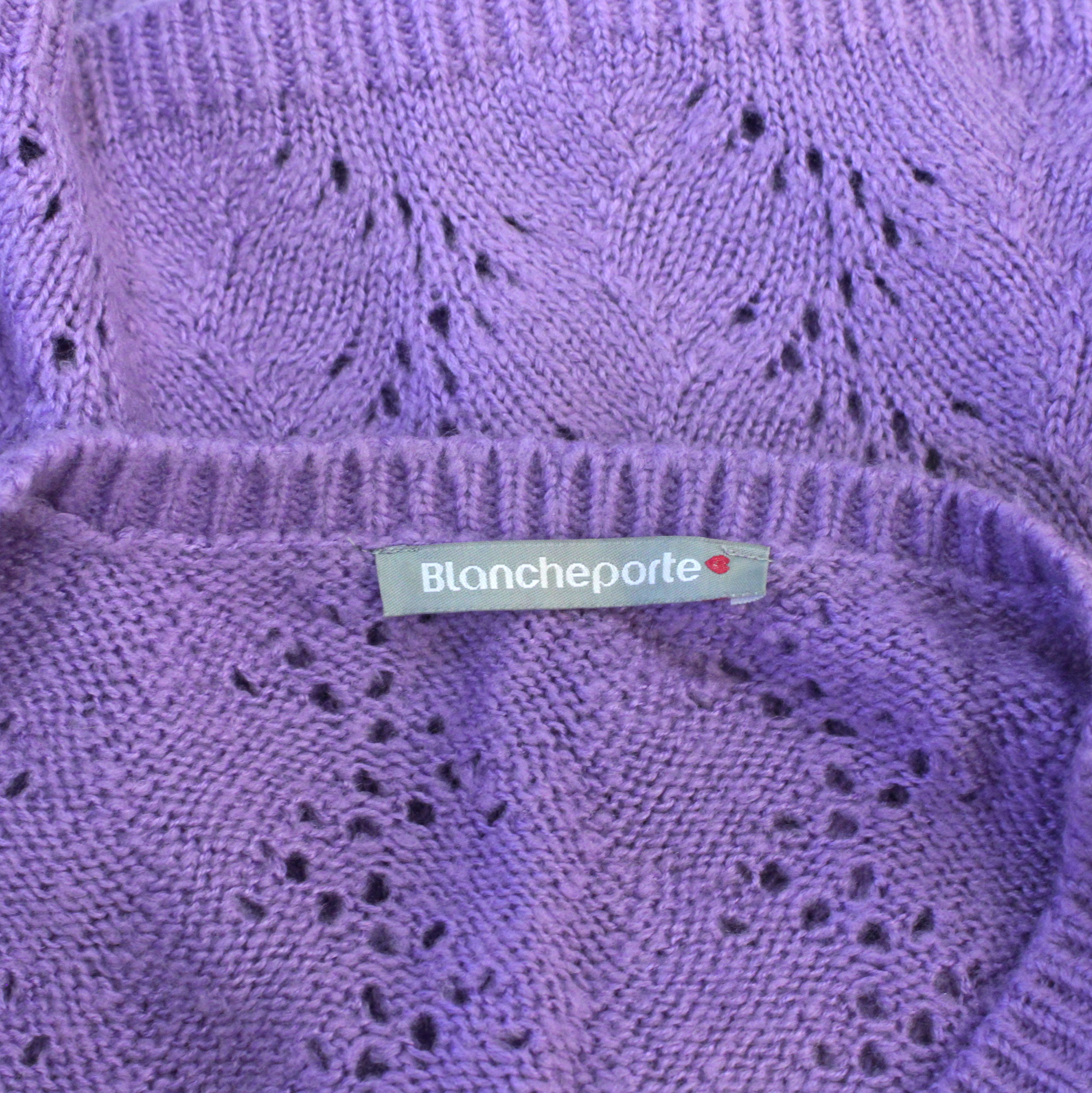 Voir photo 6 de Gilet Femme Lilas En Maille BLANCHEPORTE Taille 42/ 44 Gilet Femme Lilas En Maille BLANCHEPORTE Taille 42/ 44 Très bon état reconditionné photo 6