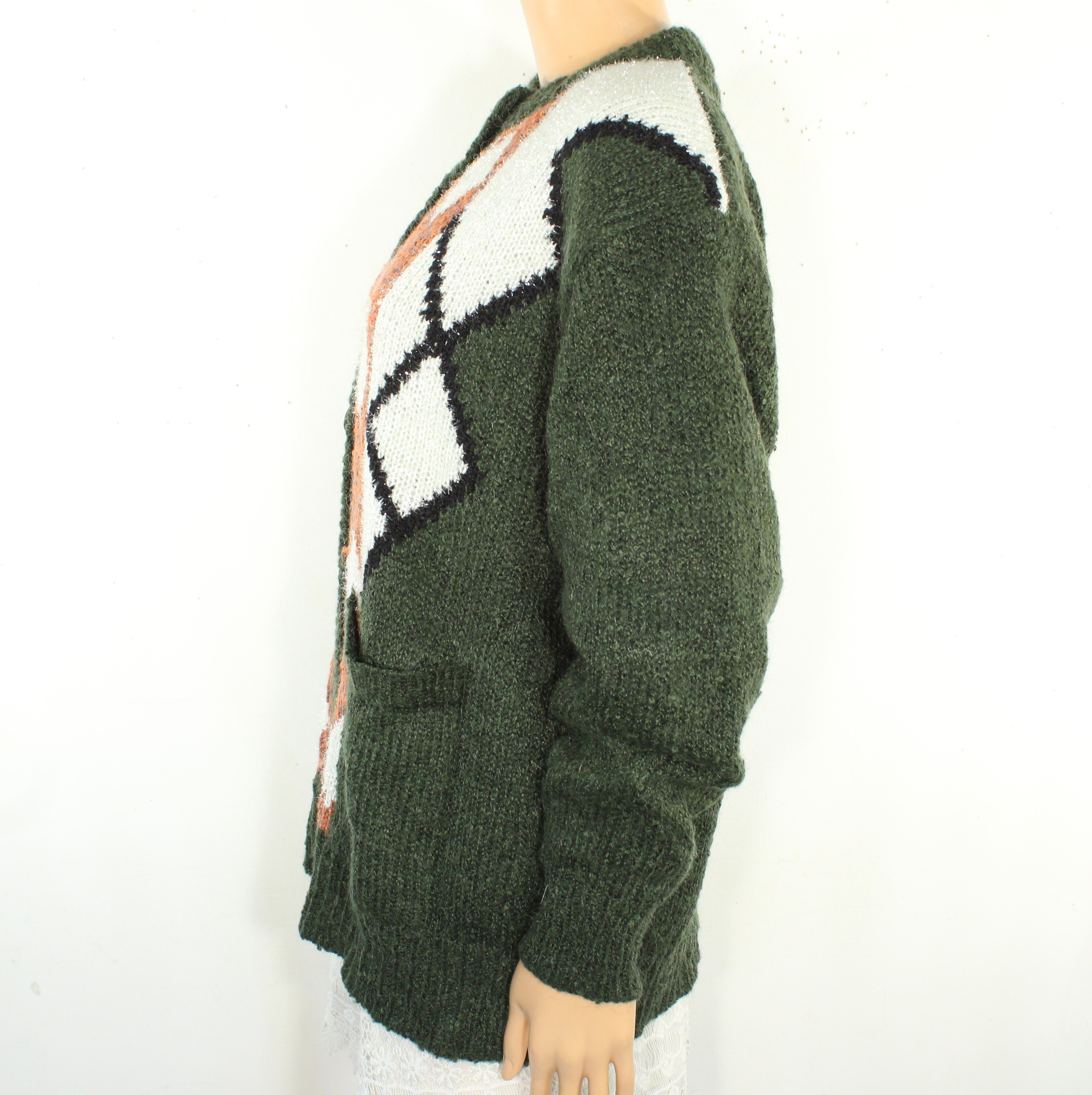 Voir photo 2 de Gilet Femme Vert EN Maille SANGANG Estimée Taille Unique Gilet Femme Vert EN Maille SANGANG Estimée Taille Unique Bon état reconditionné photo 2