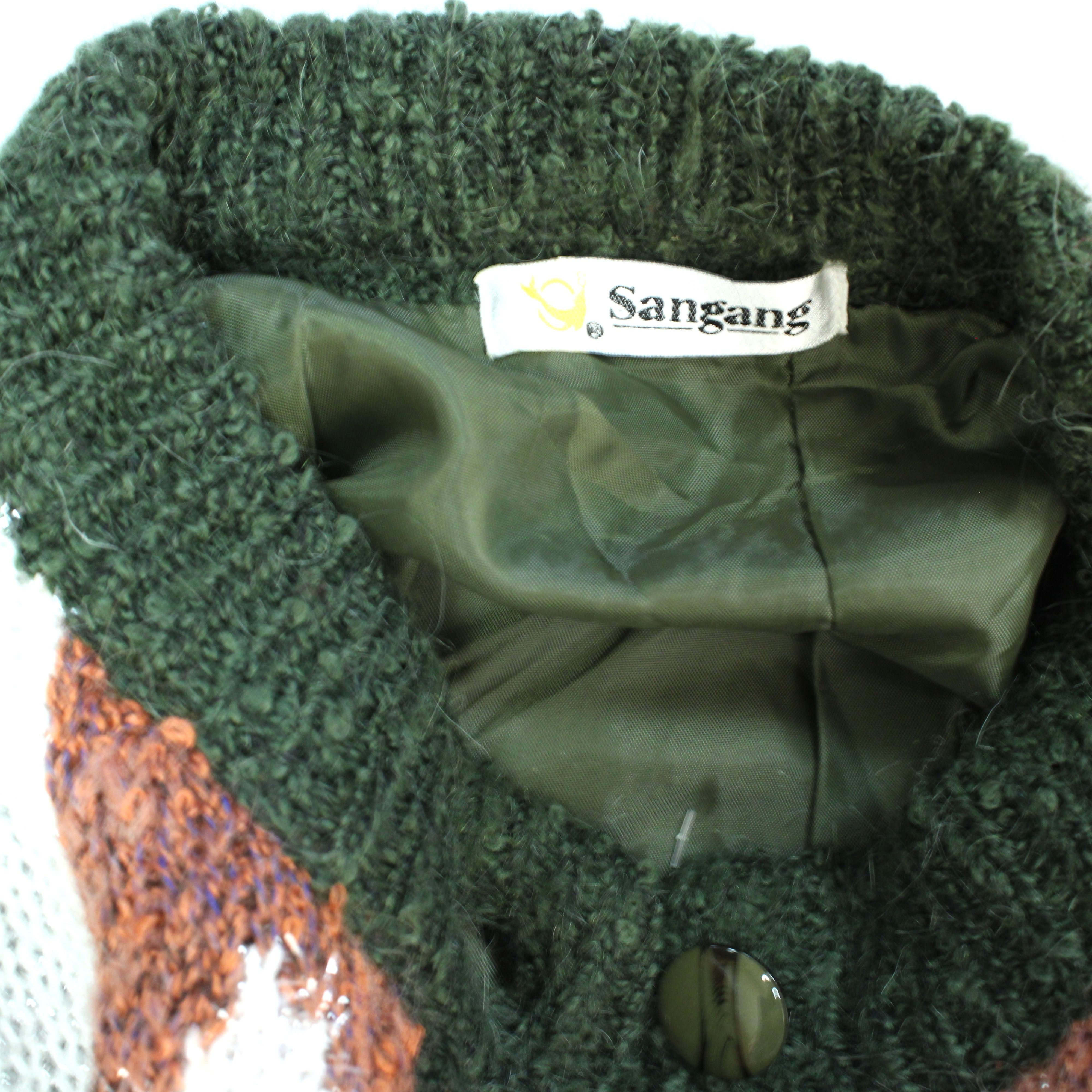 Voir photo 5 de Gilet Femme Vert EN Maille SANGANG Estimée Taille Unique Gilet Femme Vert EN Maille SANGANG Estimée Taille Unique Bon état reconditionné photo 5
