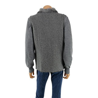 Voir photo 2 de Gilet gris avec détails en fourrure - Femme - Lewinger - Taille 3 Gilet gris avec détails en fourrure - Femme - Lewinger - Taille 3 Très bon état reconditionné photo 2