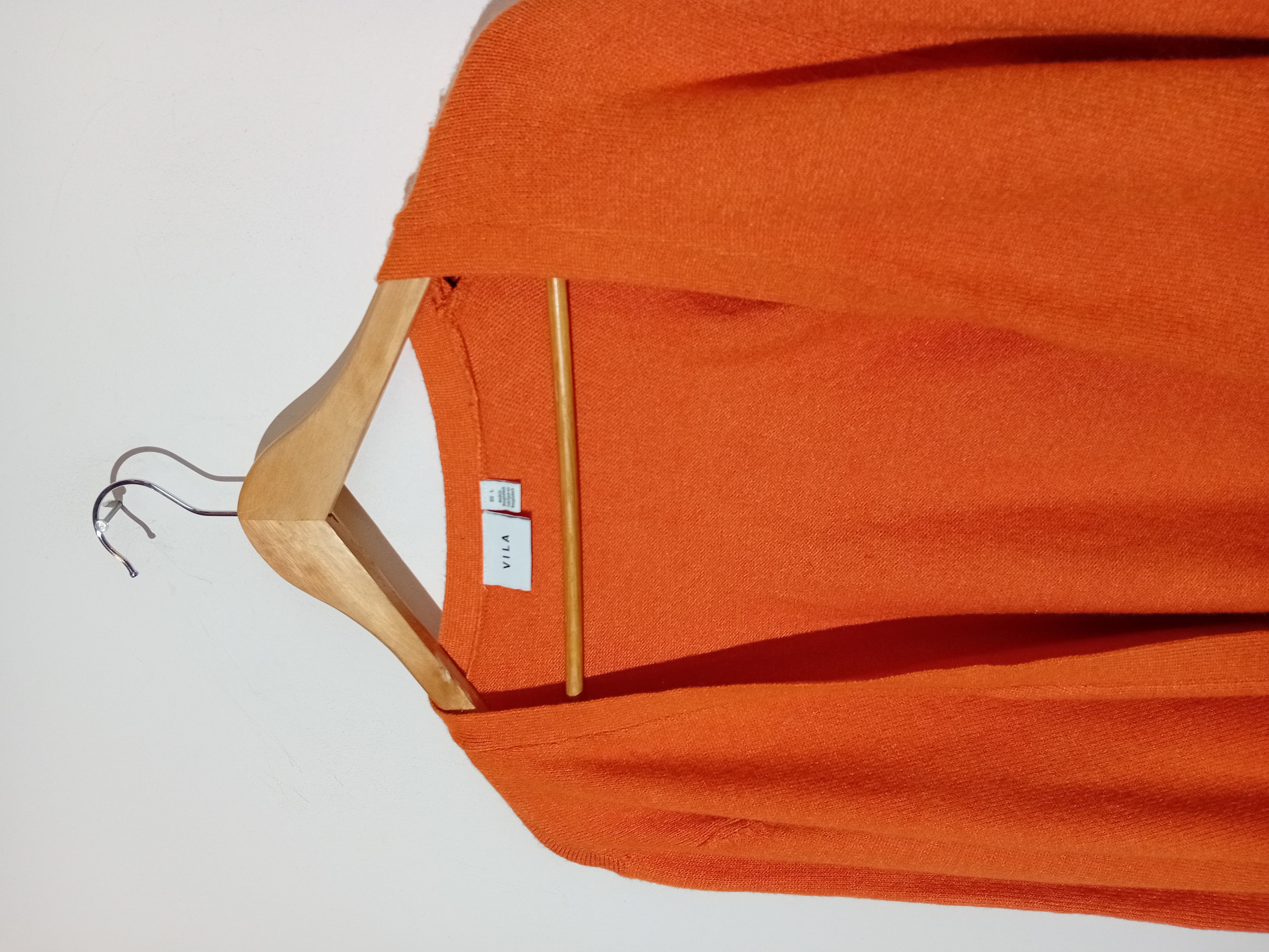 Voir photo 3 de Gilet Orange Vif Maille Douce Vila Taille L (T5646) Gilet Orange Vif Maille Douce Vila Taille L (T5646) Très bon état reconditionné photo 3