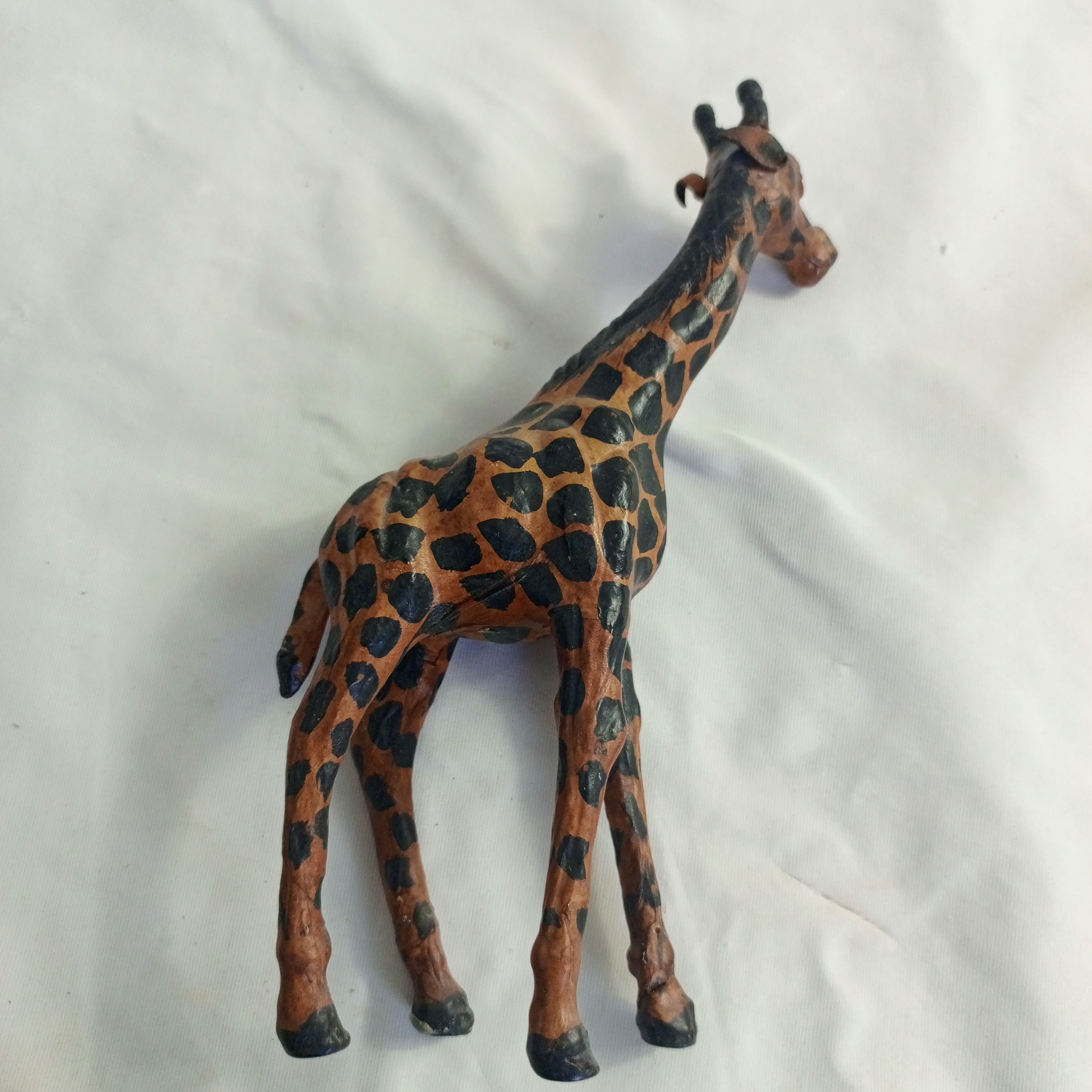 Voir photo 5 de Girafe en cuir vintage Girafe en cuir vintage reconditionné photo 5