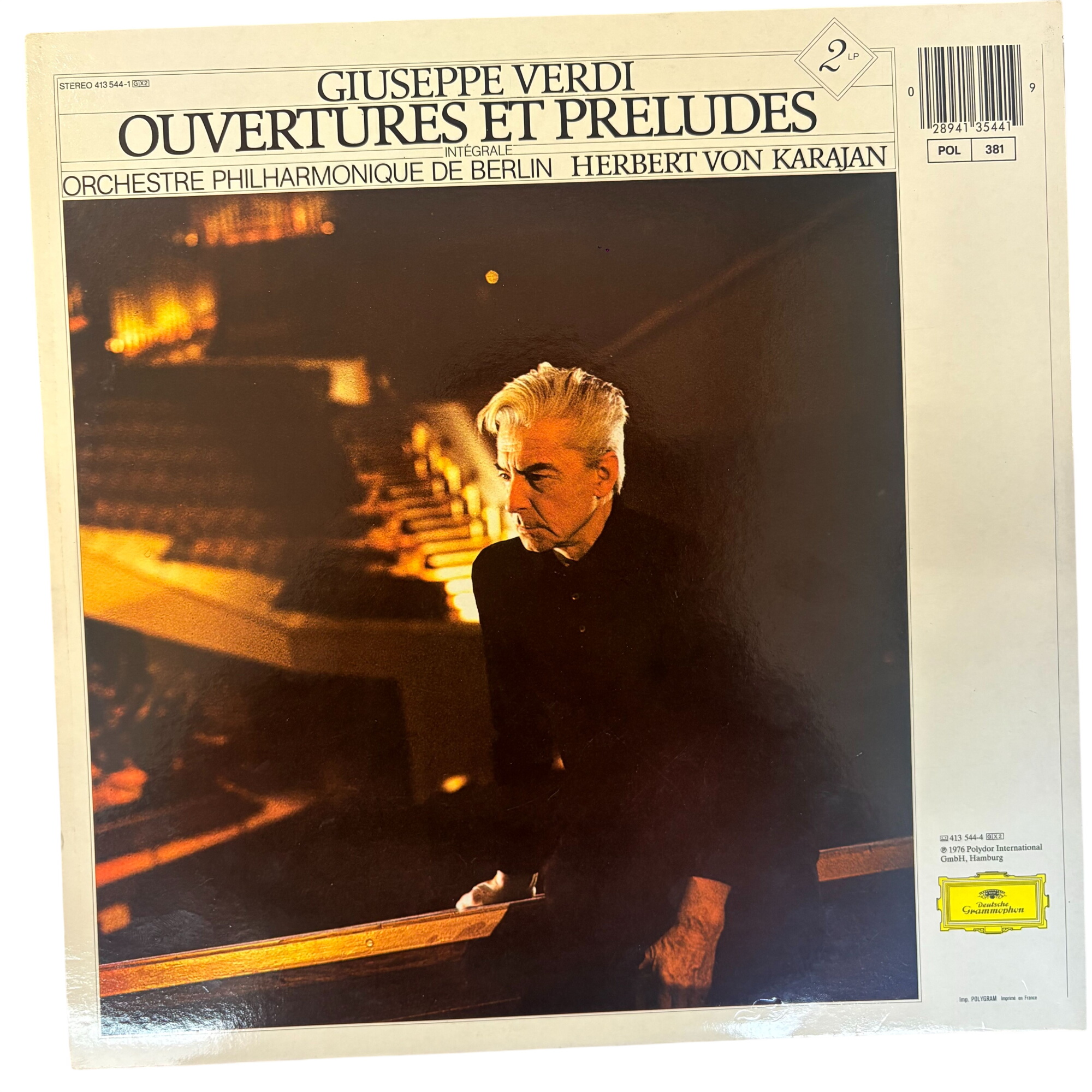 Giuseppe Verdi "Ouvertures Et Préludes intégrale" 2 Vinyles 33t 1976 Bon état - 11,00 € Giuseppe Verdi "Ouvertures Et Préludes intégrale" 2 Vinyles 33t 1976 Bon état reconditionné disponible sur Label Emmaüs