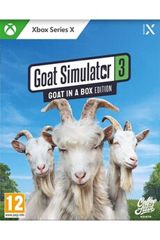 Goat Simulator 3 - Goat in a Box Edition Collector Xbox Series X Très bon état Coffee Stain Studios reconditionné disponible sur Darty