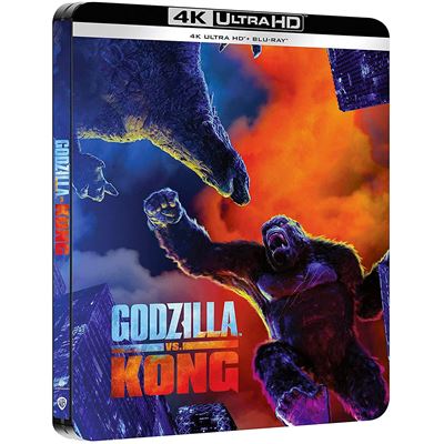 Godzilla Vs Kong (2021) (Blu Ray 4K Ultra HD) (Steelbook) État correct reconditionné disponible sur Fnac