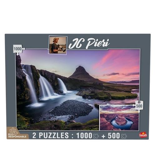 Goliath -Puzzle - Collection Jc Pieri - Kirkjuffellsfoss (Islande) Et Horseshoe Bend (USA) État correct - 36,99 € Goliath -Puzzle - Collection Jc Pieri - Kirkjuffellsfoss (Islande) Et Horseshoe Bend (USA) État correct N/A reconditionné disponible sur Fnac