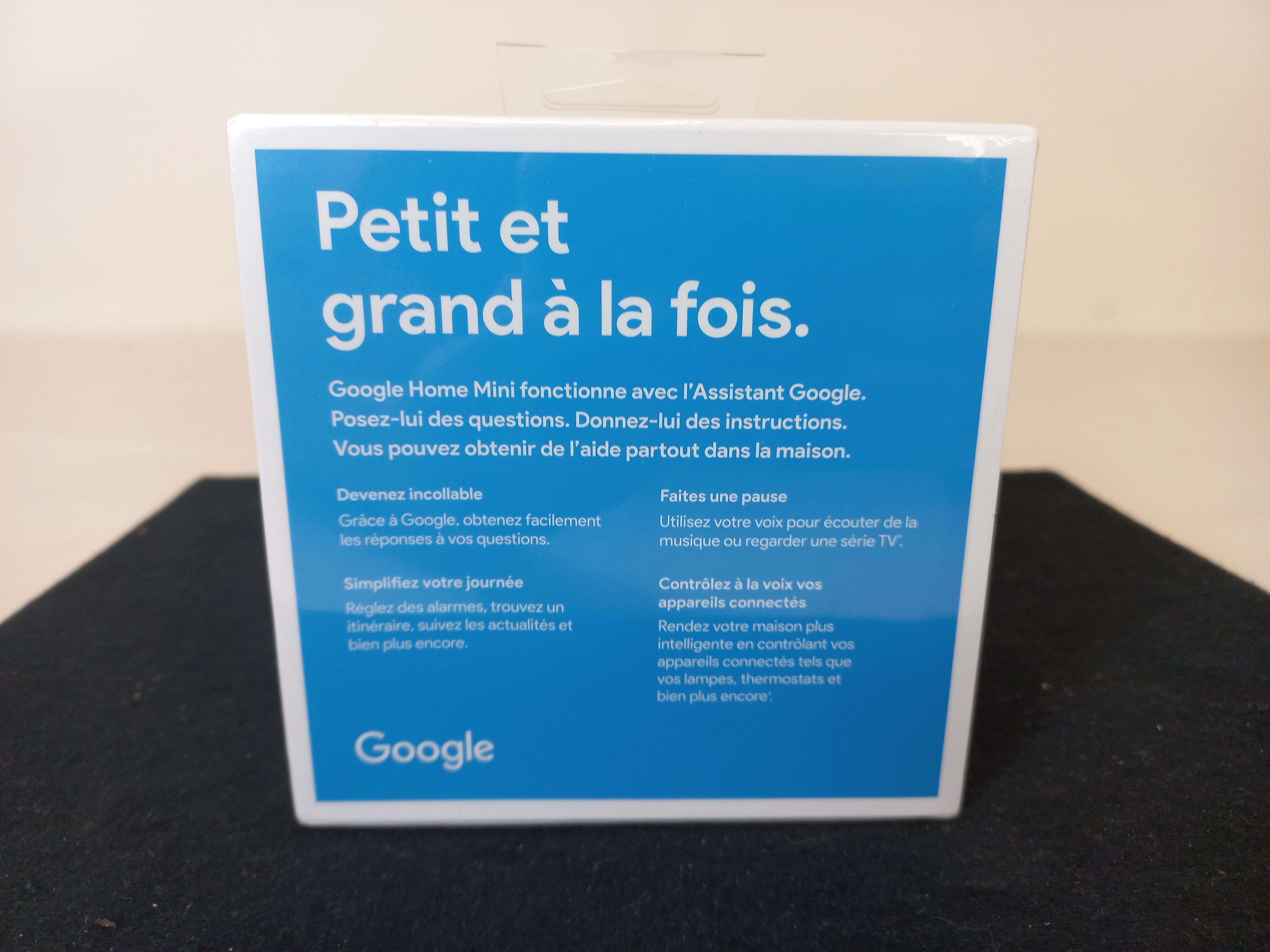 Voir photo 3 de Google home mini galet enceinte avec assistant google intégre gris sous blister Google home mini galet enceinte avec assistant google intégre gris sous blister Parfait état reconditionné photo 3
