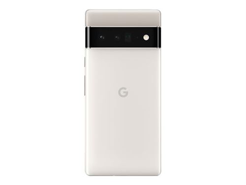 Google Pixel 6 Pro - 5G smartphone - double SIM - RAM 12 Go / Mémoire interne 128 Go - écran OLED - 6.7" - 3120 x 1440 pixels (120 Hz) - 3 x caméras arrière 50 MP, 48 MP, 12 MP - front camera 11,1 MP - blanc nuageux État correct N/A reconditionné disponible sur Fnac