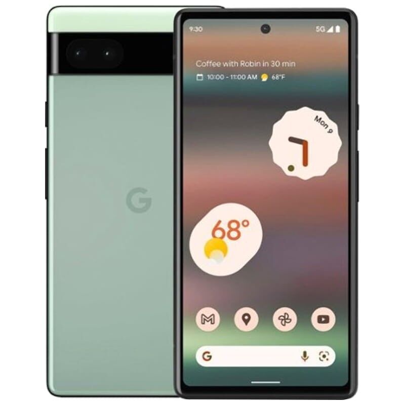 Google Pixel 6a 128 GB Dual-SIM vert Bon état Google reconditionné disponible sur Refurbed | Dero