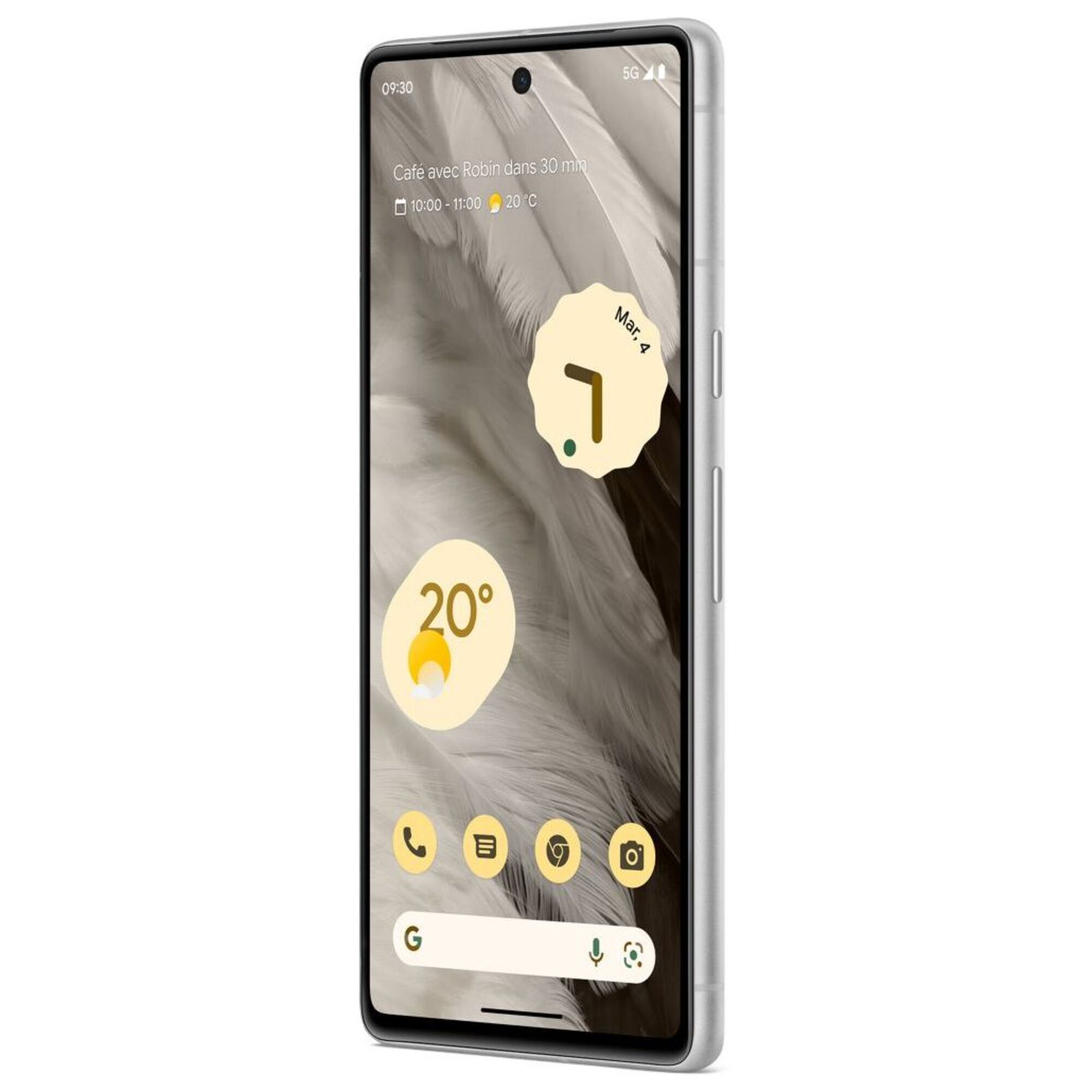 Google Pixel 7 256 Go, Neige, débloqué - Très bon état Très bon état Google reconditionné photo 3 | Dero