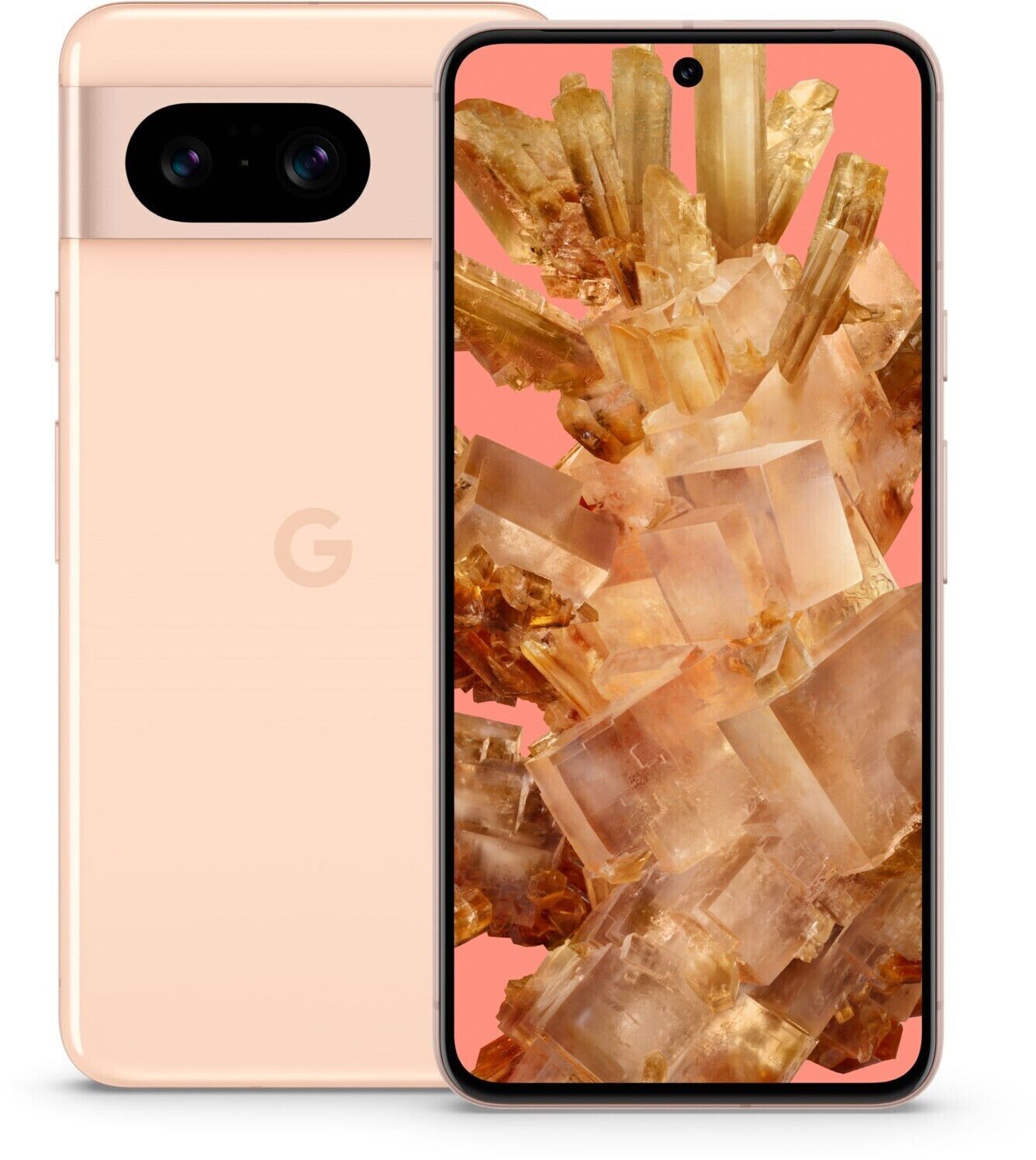 Google Pixel 8 256 GB Dual-SIM Rose Parfait état Google reconditionné disponible sur Refurbed