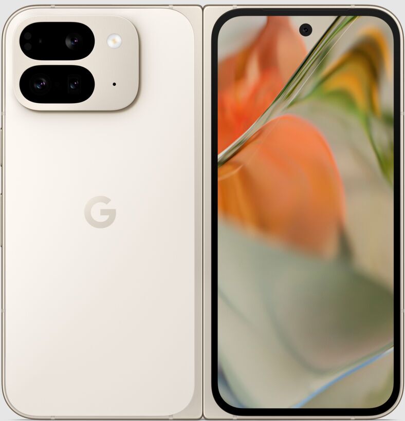 Google Pixel 9 Pro Fold 256 GB Dual-SIM Porcelaine Bon état Google reconditionné disponible sur Refurbed