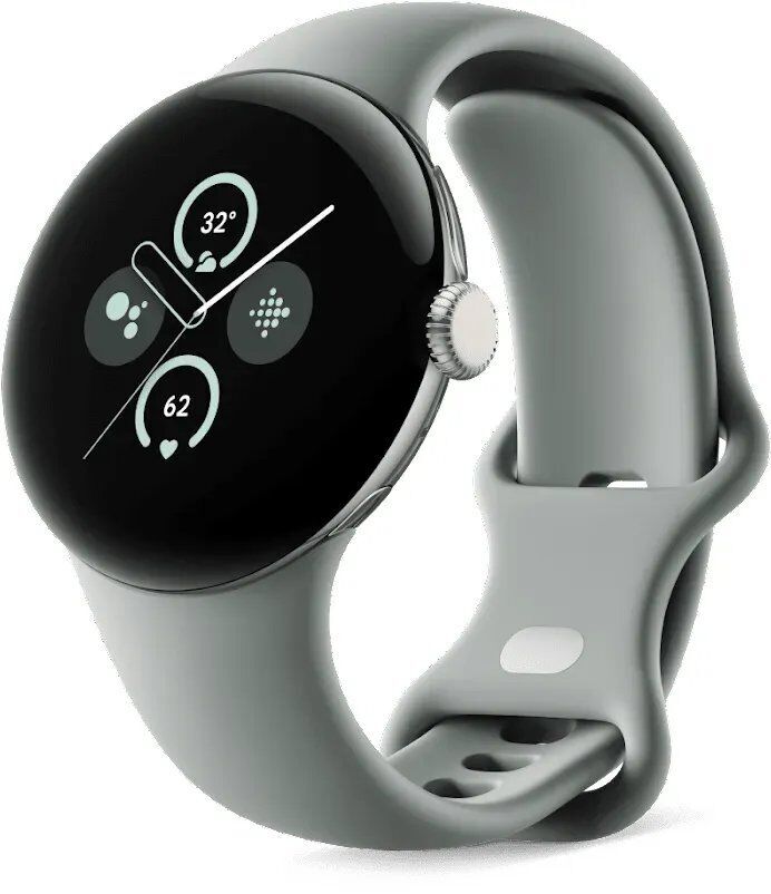 Google Pixel Watch 2 (2023) or gris WiFi Parfait état Google reconditionné disponible sur Refurbed | Dero