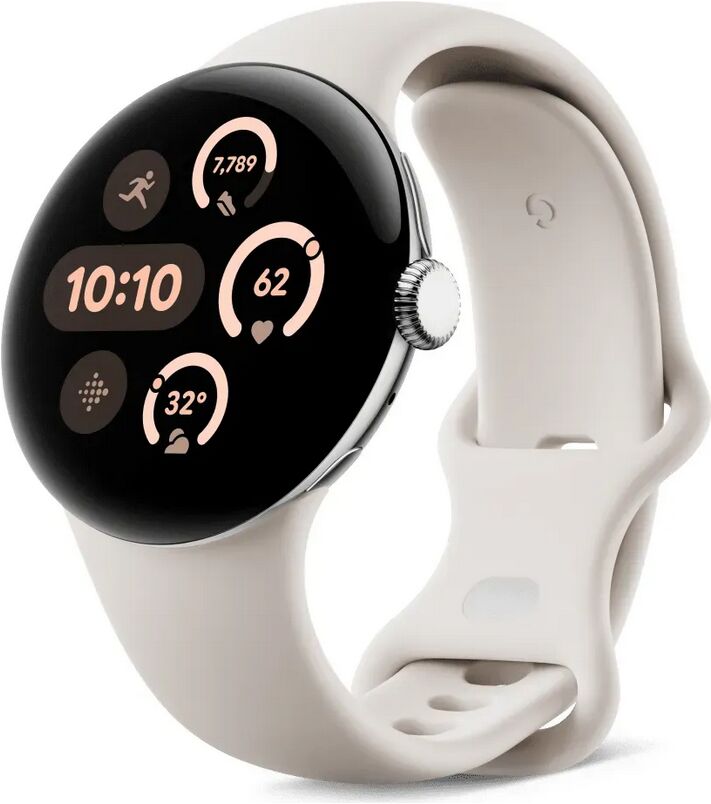 Google Pixel Watch 3 (2024) 41 mm 4G argent Porcelain Parfait état Google reconditionné disponible sur Refurbed