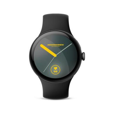 Google Pixel Watch 3 noir mat 41mm Bracelet Sport noir volcanique (Wi-Fi) - bon état Reconditionné reconditionné disponible sur As Good As New