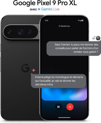 Google - Smartphone Pixel 9 Pro Xl Noir 256go Batterie Neuve Parfait état reconditionné disponible sur Boulanger | Dero