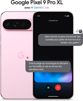 Google - Smartphone Pixel 9 Pro Xl Rose 256go Batterie Neuve Parfait état reconditionné disponible sur Boulanger | Dero