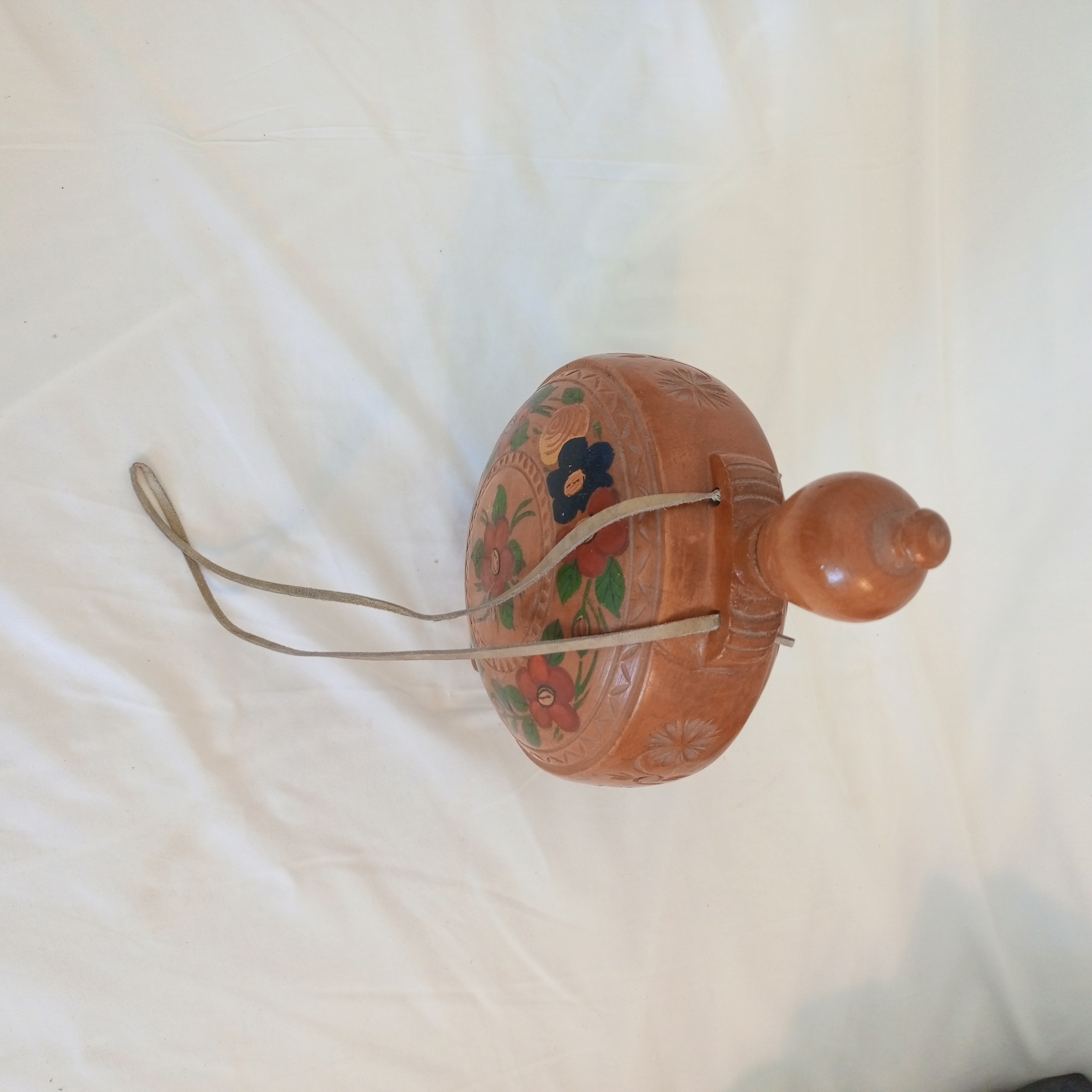 Voir photo 3 de Gourde Carafe en Bois Vintage Gourde Carafe en Bois Vintage État correct reconditionné photo 3