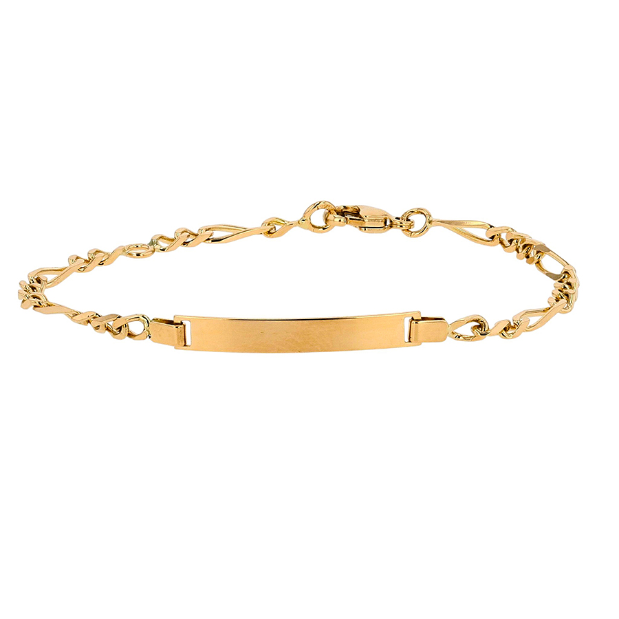 Gourmette identité Parfait état - 580,00 € Gourmette identité Parfait état reconditionné disponible sur Gemme Les Bijoux | Dero