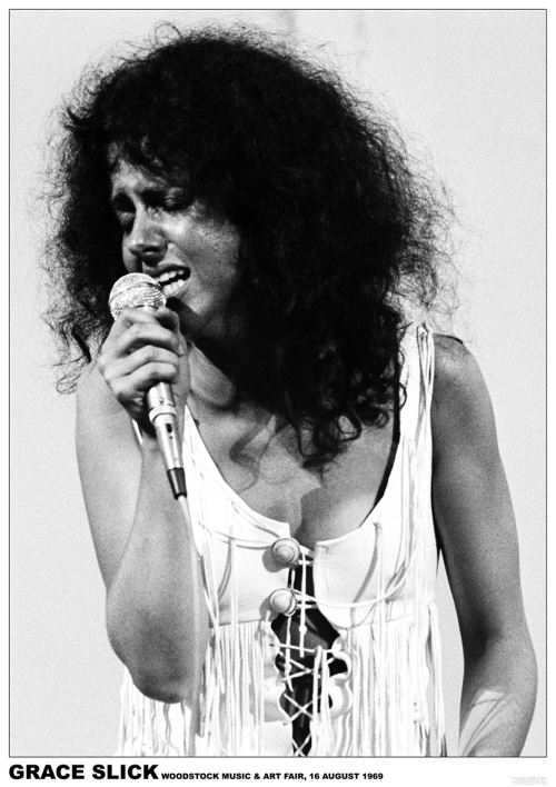 Grace Slick - Woodstock Music & Art Fair 1969 - AFFICHE État correct N/A reconditionné disponible sur Fnac