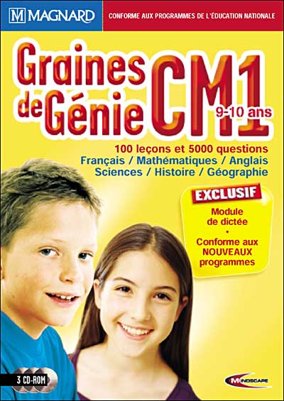 Graines de Génie CM1 2004 - 2005 État correct Mindscape France reconditionné disponible sur Fnac